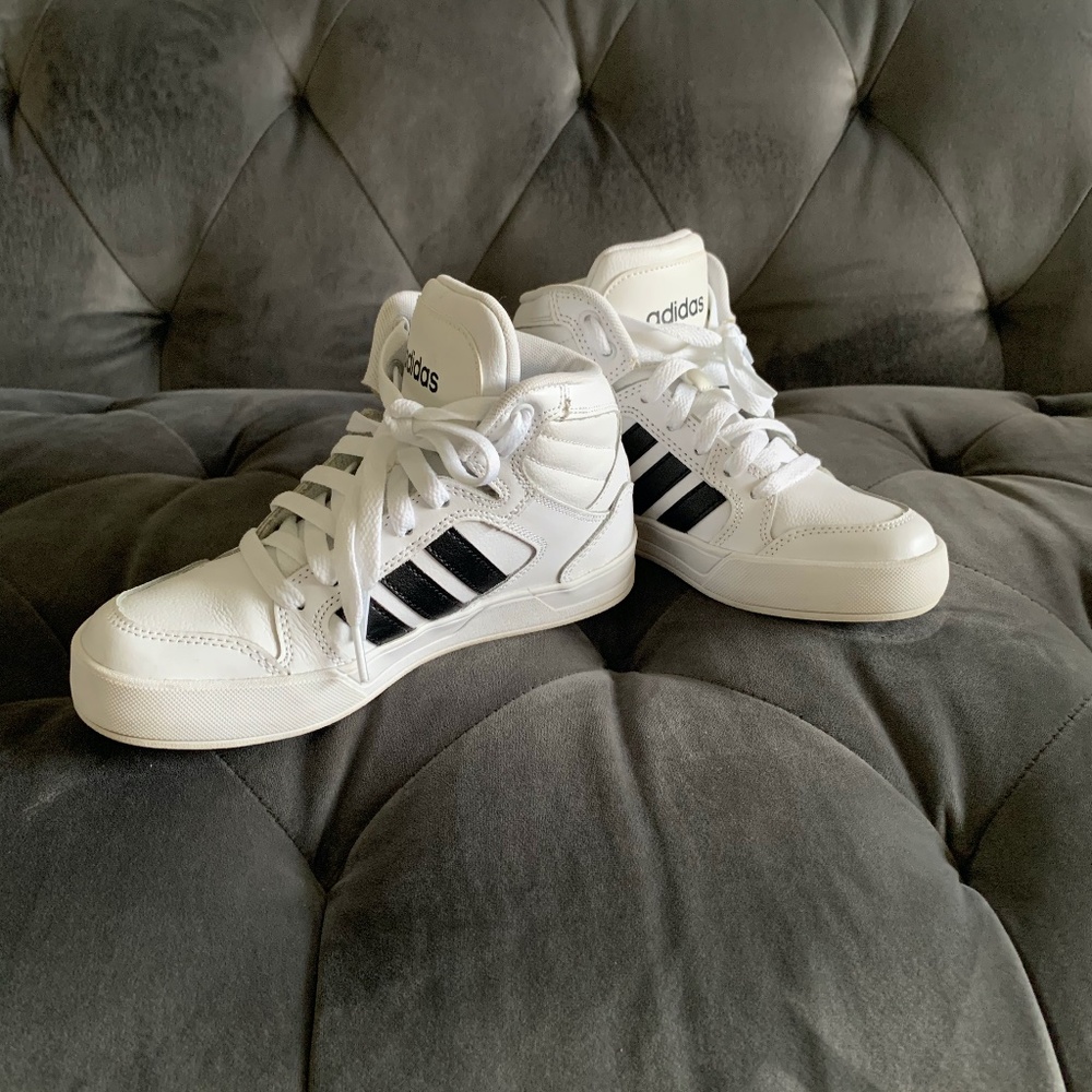 adidas White and Black Sneakers